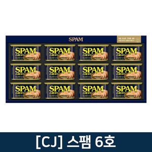 CJ제일제당 스팸6호 명절선물세트 부모님선물 스팸선물세트 햄선물세트 1박스 4세트