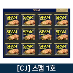 특가 CJ제일제당 스팸1호 12P 명절선물세트 카놀라유 고급유 스팸선물세트 햄선물세트 1박스 4세트