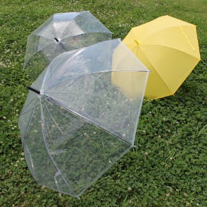 투명무지 빅사이즈 65자동장우산 투명비닐우산 특대형 투명우산 패션우산 가볍고 튼튼한 화이바살대