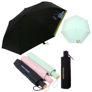 카카오프렌즈 3단자동우산 슬리핑 완전자동 성인용우산 아동우산