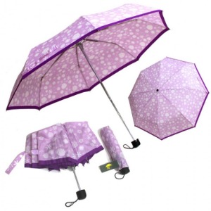 루이 폰지플라워 3단우양산 우산겸양산 양우산